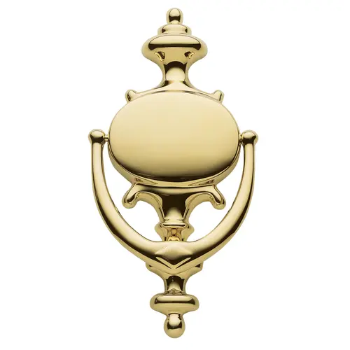 Imperial Knocker, Lifetime PVD Polished Brass Imperial Knocker, Lifetime PVD Polished Brass