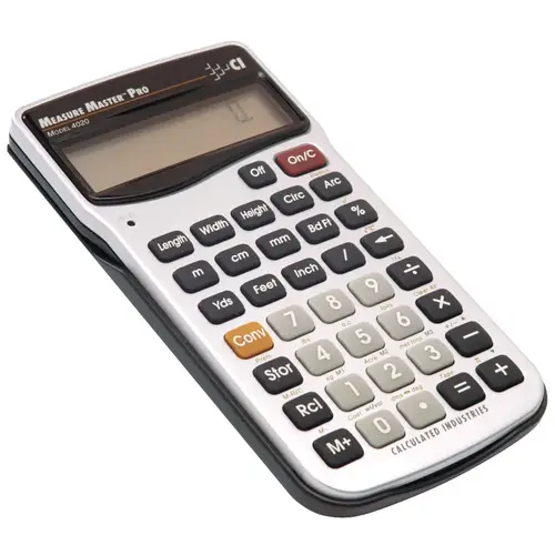 Calculator Measure Master Pro 4020 Calculator Measure Master Pro 4020