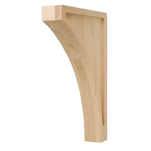 Corbel, 12" x 1 3/4" x 8" (H x W x D) Oak Oak Transitions Collection, Oak Corbel, 12" x 1 3/4" x 8" (H x W x D) Oak Oak Transitions Collection, Oak