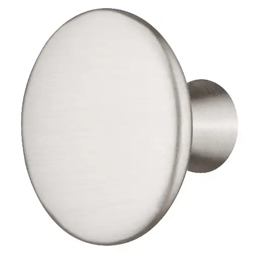Knob Zinc alloy, brushed, Nickel plated, Height: 22 mm, Knob diameter: 30 mm Nickel plated, brushed Knob Zinc alloy, brushed, Nickel plated, Height: 22 mm, Knob diameter: 30 mm Nickel plated, brushed