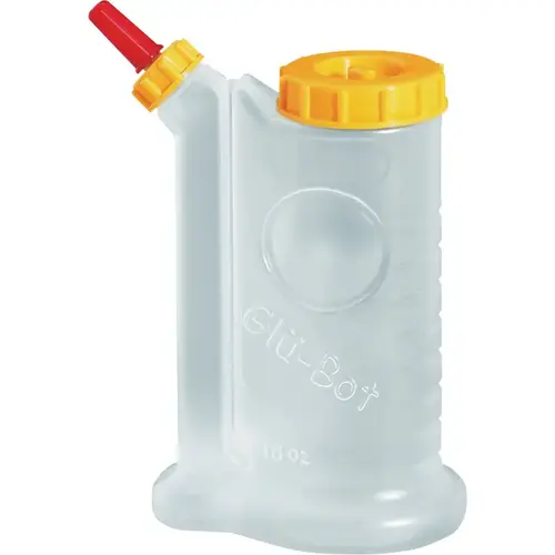 Glue Bottle, Gl-Bot, 16 oz. Spill-Proof Nozzle, 16 oz. Transparent Glue Bottle, Gl-Bot, 16 oz. Spill-Proof Nozzle, 16 oz. Transparent