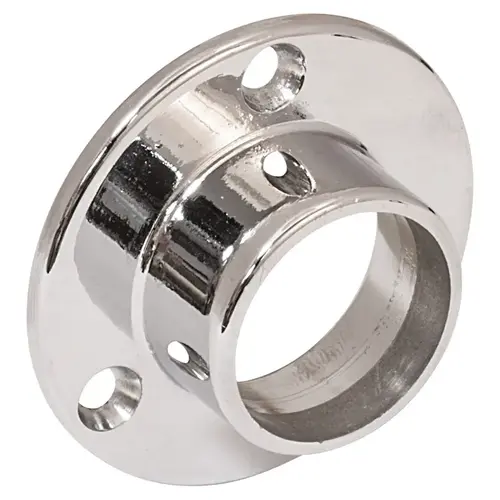 Fully Enclosed Support, for Heavy Duty Wardrobe Tube For use with 1 5/16" heavy duty wardrobe tube Chrome plated Fully Enclosed Support, for Heavy Duty Wardrobe Tube For use with 1 5/16" heavy duty wardrobe tube Chrome plated