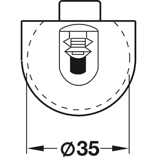 Upper Guide, Lockable at 5mm and 8mm White White Upper Guide, Lockable at 5mm and 8mm White White