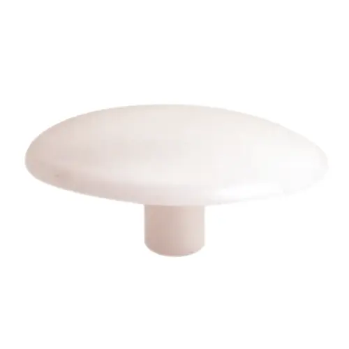 Trim Cap, Press-Fit for Confirmat Head, diameter 12 mm For screw with central hole, White RAL 9010 White, RAL 9010