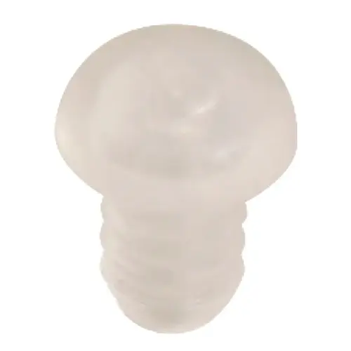 Door Bumper, 8.5 x 8 x 3 mm, Transparent 5 mm Press-fit Door Bumper, 8.5 x 8 x 3 mm, Transparent 5 mm Press-fit