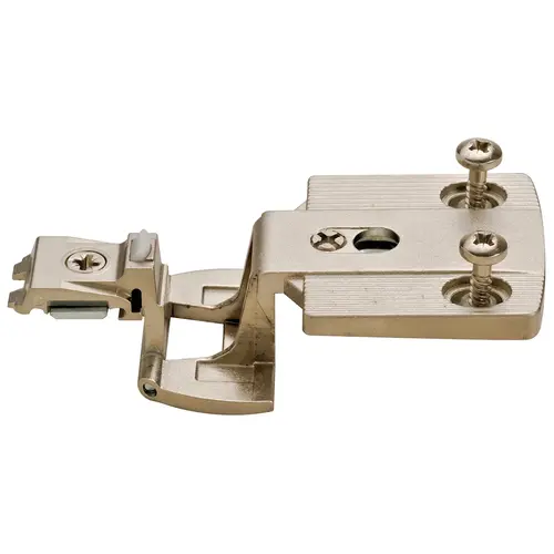 Single Pivot Institutional Hinge Arm, Aximat 300, Grade 1, with Expanding Dowels 270 degree Aximat 300, Matt nickel, full overlay, 270 degree opening angle matt, Nickel plated Single Pivot Institutional Hinge Arm, Aximat 300, Grade 1, with Expanding Dowels 270 degree Aximat 300, Matt nickel, full overlay, 270 degree opening angle matt, Nickel plated