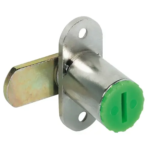Cam Lock, Symo, Straight Cam A (D, F, G) For combination with Symo cylinder removable core, Closure direction: A (D, F, G) Nickel plated, Nickel plated Cam Lock, Symo, Straight Cam A (D, F, G) For combination with Symo cylinder removable core, Closure direction: A (D, F, G) Nickel plated, Nickel plated