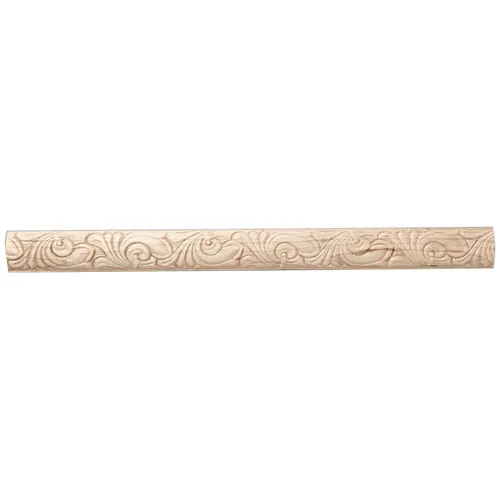 Moulding, H x W x D: 25 x 6 x 2438 mm (1" x 1/4" x 96") Maple