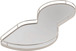 Tray: Gray, Surround: Chrome