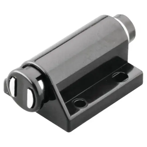 Magnetic Pressure Push Latch, 0.5 kg Pull Black Black Magnetic Pressure Push Latch, 0.5 kg Pull Black Black