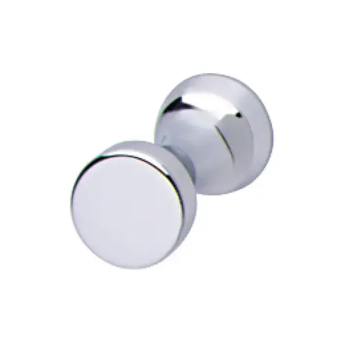 Knob Brass, polished, Chrome plated, Height: 22 mm, Knob diameter: 14 mm Chrome plated, polished Knob Brass, polished, Chrome plated, Height: 22 mm, Knob diameter: 14 mm Chrome plated, polished