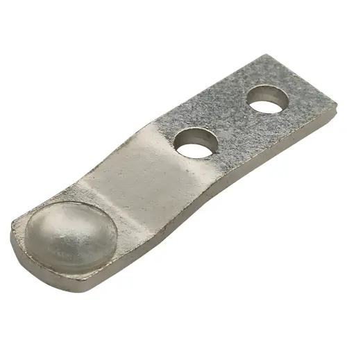 Door Stop with Bumper, for Suzie-Q Nickle-plated Nickel-plated