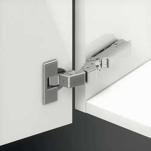 Concealed Hinge, Grass, Tiomos M9 110 degree , for Thin Doors for rebated doors and surrounding mitre, for wooden doors, With soft closing mechanism Nickel plated Concealed Hinge, Grass, Tiomos M9 110 degree , for Thin Doors for rebated doors and surrounding mitre, for wooden doors, With soft closing mechanism Nickel plated