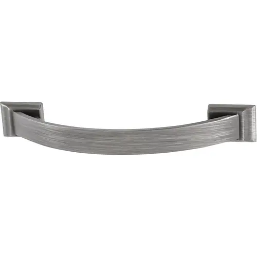Amerock - Bow Pull, Candler Empty 1 3/16" 3 3/4" 96 5 3/16" 132 x 30 mm 3/4" Zinc, antique silver, (3 3/4") 96 mm CTC silver colored, antique Amerock - Bow Pull, Candler Empty 1 3/16" 3 3/4" 96 5 3/16" 132 x 30 mm 3/4" Zinc, antique silver, (3 3/4") 96 mm CTC silver colored, antique