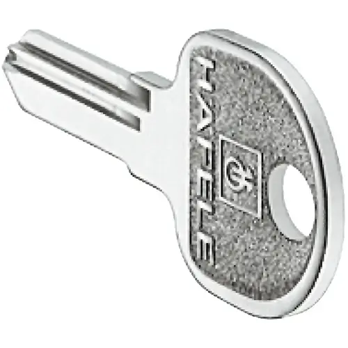 Key Blank, Steel SYMO 3000, Nickel-plated Nickel plated Key Blank, Steel SYMO 3000, Nickel-plated Nickel plated