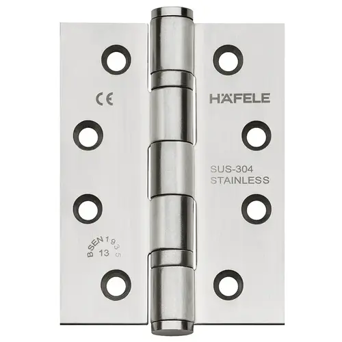 Butt Hinge, Startec, Stainless Steel, 4" x 3" square DHB 3222 Model: DHB 3222, matt matt Butt Hinge, Startec, Stainless Steel, 4" x 3" square DHB 3222 Model: DHB 3222, matt matt