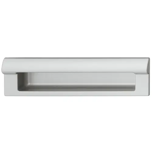 Hafele 155.00.230 Inset Handle, Zinc Matt aluminum Aluminum colored ...