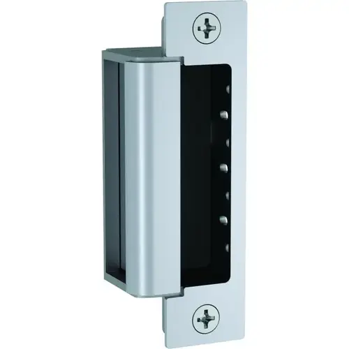 12 / 24 Volt DC Electric Strike Complete Pac with Dual Lock Monitor Bright Stainless Steel Finish