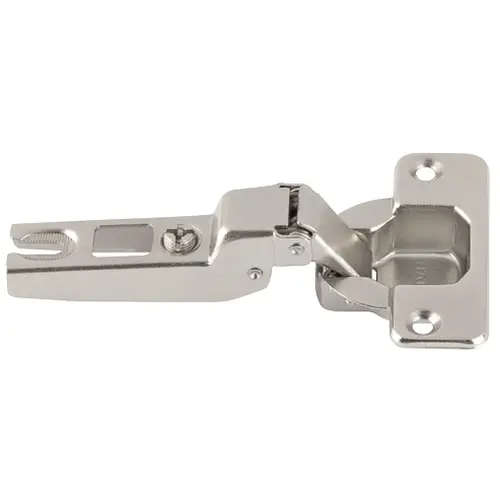 Concealed Cup Hinge, Hafele Metalla A 110 degree , half overlay mounting/twin mounting For standard application, 8 mm crank, 45/9.5, nickel plated Nickel plated Concealed Cup Hinge, Hafele Metalla A 110 degree , half overlay mounting/twin mounting For standard application, 8 mm crank, 45/9.5, nickel plated Nickel plated