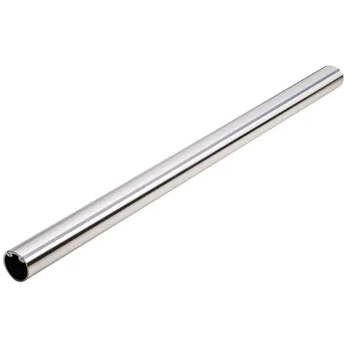 Round Wardrobe Tube, TAG Synergy Elite Collection 92" Polished chrome, 92" length Chrome colored, polished - pack of 12 Round Wardrobe Tube, TAG Synergy Elite Collection 92" Polished chrome, 92" length Chrome colored, polished - pack of 12