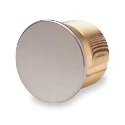 1" Dummy Mortise Cylinder Satin Chrome Finish 1" Dummy Mortise Cylinder Satin Chrome Finish