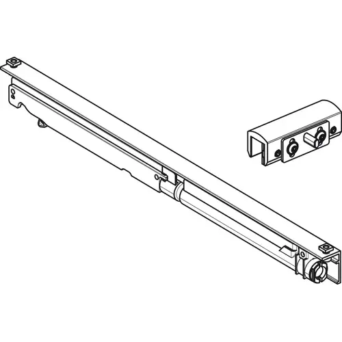 Self-Closing Mechanism, for Glass Doors 264 lbs. for 120 kg (264 lbs) Self-Closing Mechanism, for Glass Doors 264 lbs. for 120 kg (264 lbs)