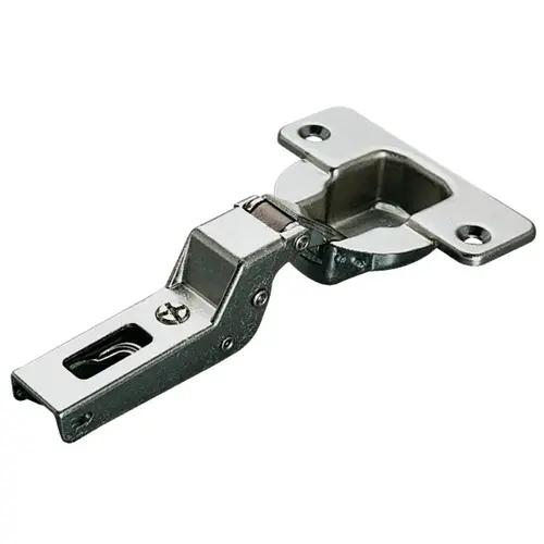 Concealed Thick Door Hinge, Salice, 94 degree Opening Angle, Half Overlay cup fixing: For screw fixing, Self closing, model CFA7G99, nickel-plated Nickel plated Concealed Thick Door Hinge, Salice, 94 degree Opening Angle, Half Overlay cup fixing: For screw fixing, Self closing, model CFA7G99, nickel-plated Nickel plated