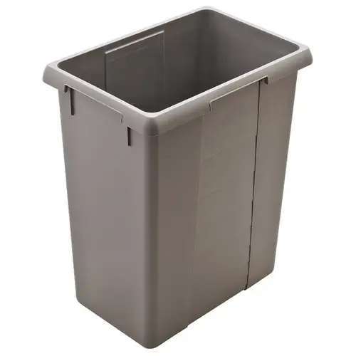 42 Liter Replacement Waste Bin, for Hailo US and Easy Cargo Pull Out Units Gray 42 Liter Replacement Waste Bin, for Hailo US and Easy Cargo Pull Out Units Gray