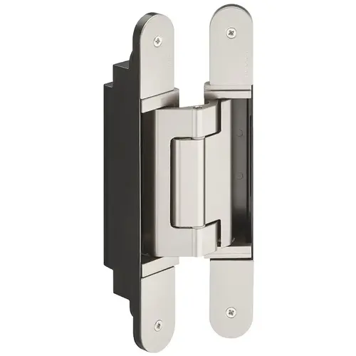 Concealed Hinge, TECTUS TE 640 3D A8 TE 640 3D A8 concealed, 3D adjustable, size 240 mm, Satin nickel look New silver colored, powder coated Concealed Hinge, TECTUS TE 640 3D A8 TE 640 3D A8 concealed, 3D adjustable, size 240 mm, Satin nickel look New silver colored, powder coated