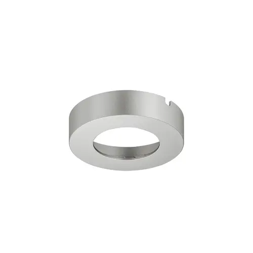 Housing for undermounted light, Suitable for: Loox5 light module with drill hole diameter 58 mm round Round, Silver colored Silver colored Housing for undermounted light, Suitable for: Loox5 light module with drill hole diameter 58 mm round Round, Silver colored Silver colored