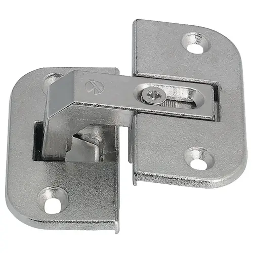 Pie-Cut Corner, 78 degree Opening Angle nickel plated Pie-Cut Corner, 78 degree Opening Angle nickel plated