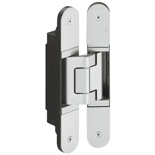 Concealed Hinge, TECTUS TE 540 3D 124 3D adjustable, size 200 mm, Satin chorme look Chrome colored, satin-finish, powder coated Concealed Hinge, TECTUS TE 540 3D 124 3D adjustable, size 200 mm, Satin chorme look Chrome colored, satin-finish, powder coated