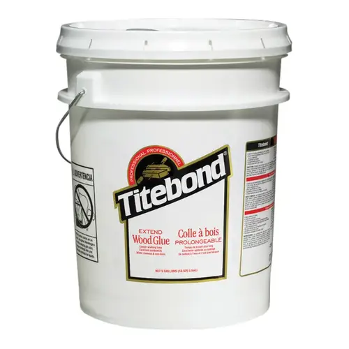 Titebond II, Extend Wood Glue 5 gallons 5 gallons Titebond II, Extend Wood Glue 5 gallons 5 gallons