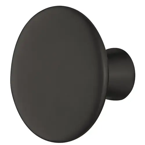 Knob Zinc alloy, matt, Traffic black, RAL 9017, Height: 22 mm, Knob diameter: 30 mm Traffic black, RAL 9017, matt Knob Zinc alloy, matt, Traffic black, RAL 9017, Height: 22 mm, Knob diameter: 30 mm Traffic black, RAL 9017, matt