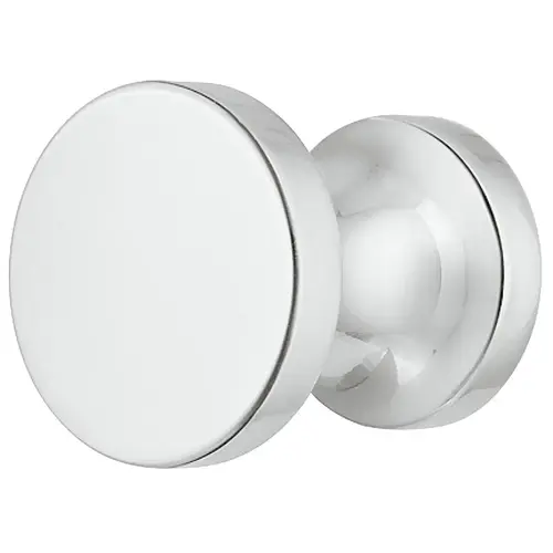 Knob Brass, polished, Chrome plated, Height: 25 mm, Knob diameter: 25 mm Chrome plated, polished Knob Brass, polished, Chrome plated, Height: 25 mm, Knob diameter: 25 mm Chrome plated, polished