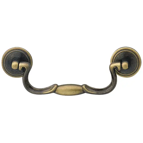 Drop Handle, Antique English, Zinc 4 1/2" CTC antique Drop Handle, Antique English, Zinc 4 1/2" CTC antique