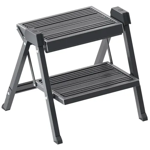 Step stool, Hailo Step-Fix, steel Anthracite Anthracite Step stool, Hailo Step-Fix, steel Anthracite Anthracite