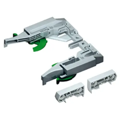 1D Front Locking Device & Shelf Holder Set, for Grass Dynapro 40 gray plastic Gray 1D Front Locking Device & Shelf Holder Set, for Grass Dynapro 40 gray plastic Gray