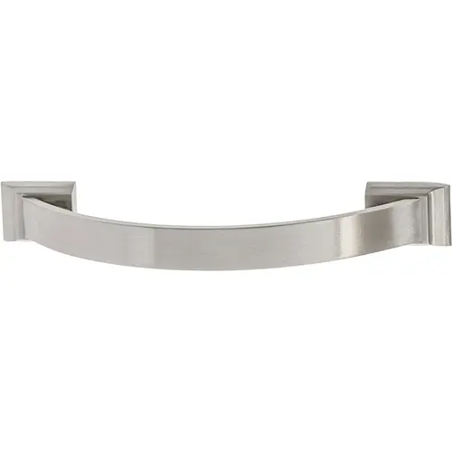 Amerock - Bow Pull, Candler Zinc, satin nickel, 96 mm (3 3/4") CTC Amerock - Bow Pull, Candler Zinc, satin nickel, 96 mm (3 3/4") CTC