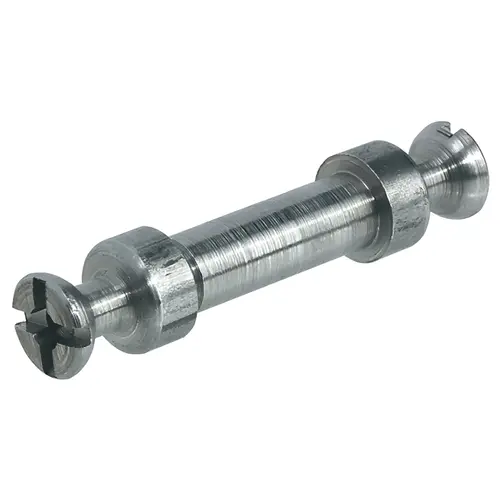 Hafele 263.24.041 Double-Ended Bolts, Rafix 20, 5 mm Bolt Hole, 2-Piece For screwing together, Side panel thickness W: 16-22 mm, bright blank Double-Ended Bolts, Rafix 20, 5 mm Bolt Hole, 2-Piece For screwing together, Side panel thickness W: 16-22 mm, bright blank