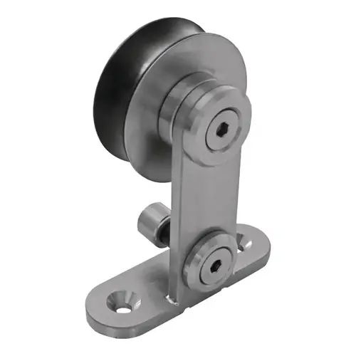 Hollow Stainless Steel Track Set, Flatec V 1,000 mm 6 10 11/16" 2100 mm For Wood Doors, 2.1 m Length, Matt Stainless steel Hollow Stainless Steel Track Set, Flatec V 1,000 mm 6 10 11/16" 2100 mm For Wood Doors, 2.1 m Length, Matt Stainless steel