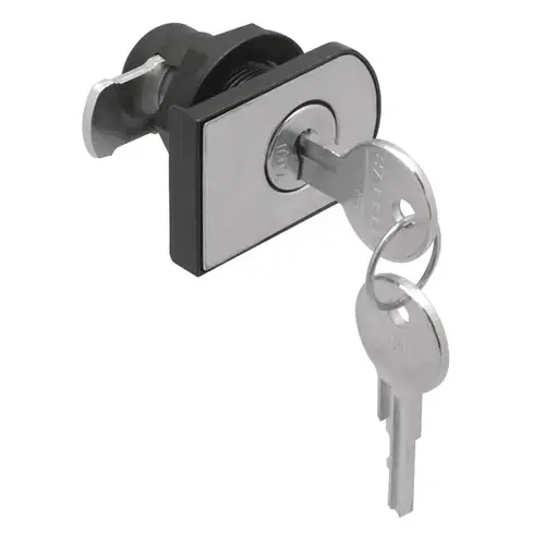 Glass Door Lock, Vertical Installation Timberline- modular removable core locking system, Polished nickel Polished nickel Glass Door Lock, Vertical Installation Timberline- modular removable core locking system, Polished nickel Polished nickel