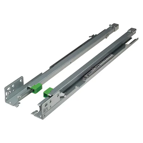 Grass Maxcess Undermount Slide, Steel Material, Full Access, 21" Drawer Length, 22-3/4" Installation Depth, Zinc Plated Finish 7513-16/545/533