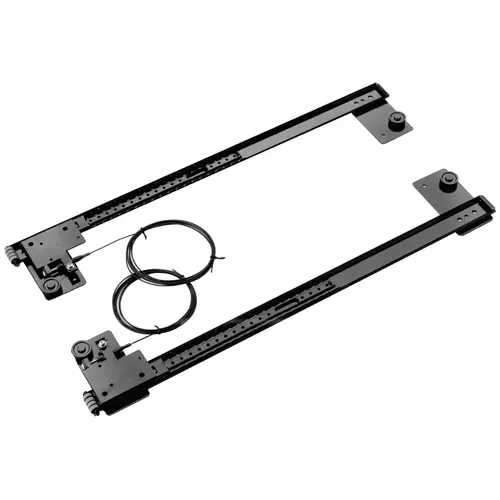 Pocket Door System, Hafele Slido F-Park 71 16A 23 5/8" 19 1/8" Length: 600 mm (23 5/8") Black Pocket Door System, Hafele Slido F-Park 71 16A 23 5/8" 19 1/8" Length: 600 mm (23 5/8") Black