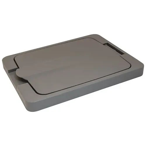 Waste Bin Lids, for Replacement Waste Bins gray Gray Waste Bin Lids, for Replacement Waste Bins gray Gray