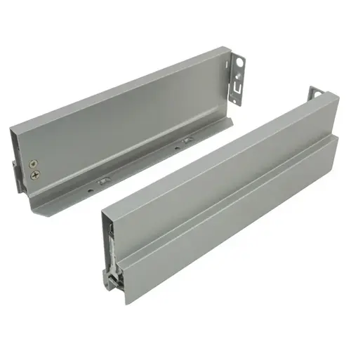 Double-Wall Drawer System Frame, Drawer side height 90 mm, Nova Pro Scala 18" 450 mm Grass, Nominal length (18") 450 mm, stone Rock gray Pair Double-Wall Drawer System Frame, Drawer side height 90 mm, Nova Pro Scala 18" 450 mm Grass, Nominal length (18") 450 mm, stone Rock gray Pair