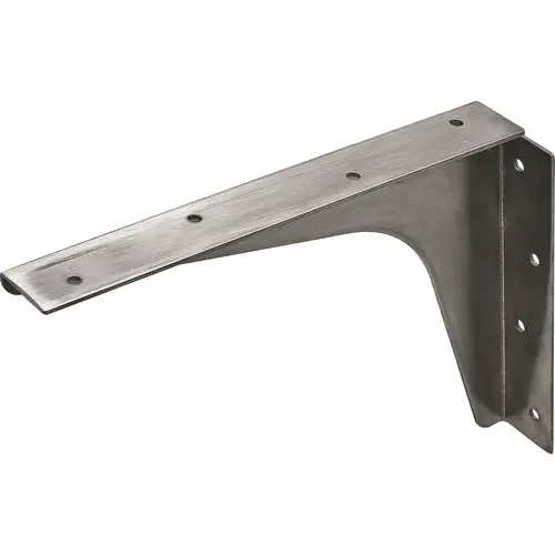 Work Surface Brackets, Rigid 8 x 12" (L x H), Stainless Steel Work Surface Brackets, Rigid 8 x 12" (L x H), Stainless Steel
