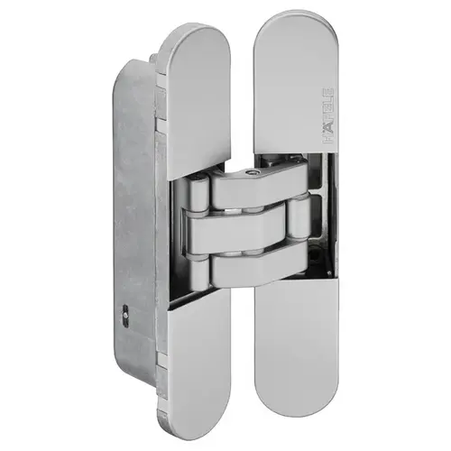 Door Hinge, Startec, Concealed, Mortise, 3D Adjustable 3D adjustable, size 160 mm, Matt nickel matt, Nickel plated