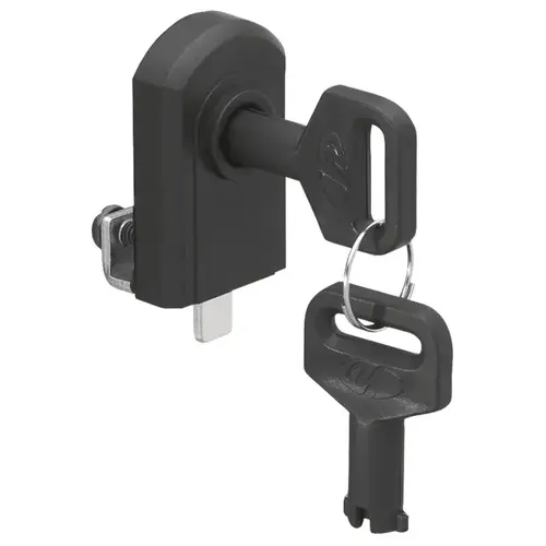 Glass Door Lock, Non-Boring Keyed Cabinet Locks, Black finish Black, Chrome plated polished Glass Door Lock, Non-Boring Keyed Cabinet Locks, Black finish Black, Chrome plated polished