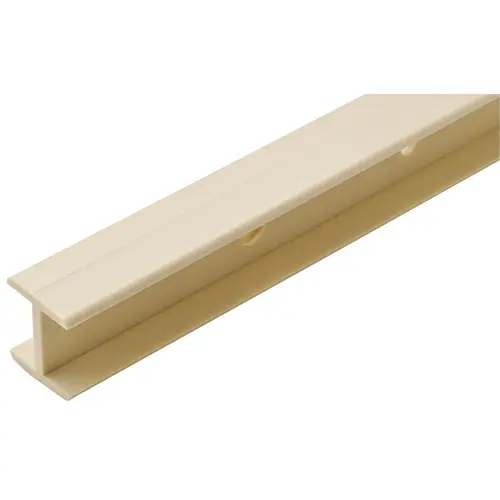 H-Channel Shelf Connector, 12 7/8" Length For use on 3/4" material, Almond Almond, almond H-Channel Shelf Connector, 12 7/8" Length For use on 3/4" material, Almond Almond, almond